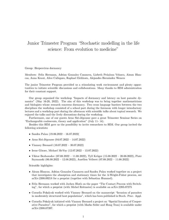 Report_Herpesvirus dormancy.pdf