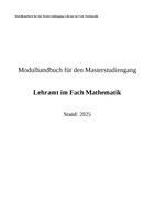 LAMathM-Modulhandbuch